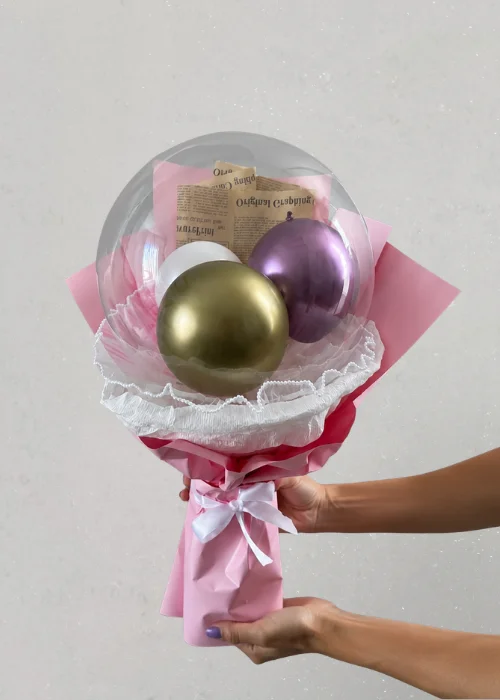 Sihirli Küre Balon Buketi