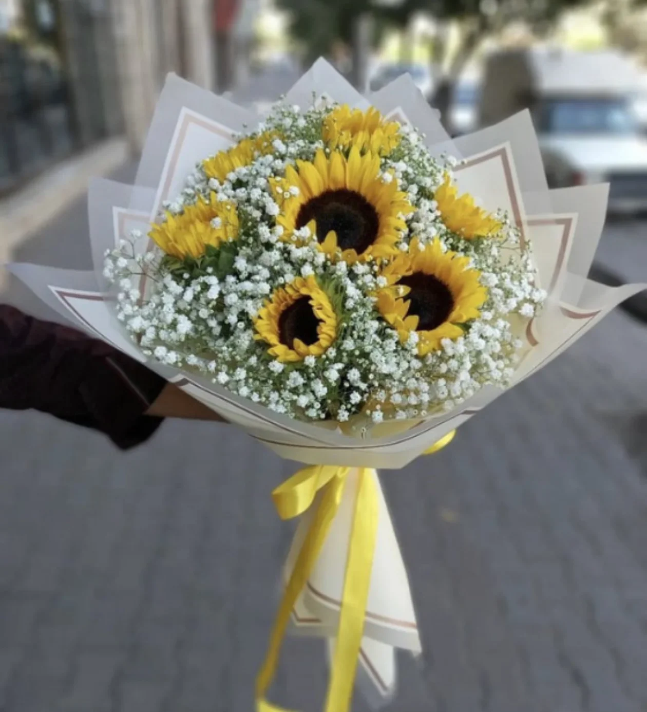 7 Adet Ayçiçeği Buketi