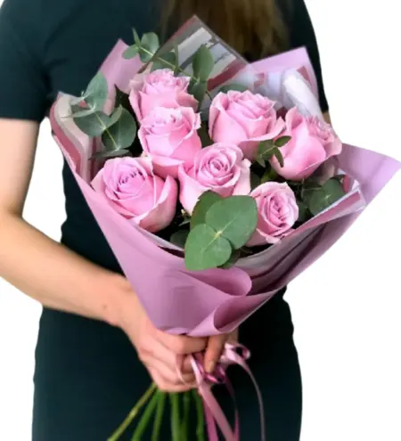 Lilac Rose Bouquet