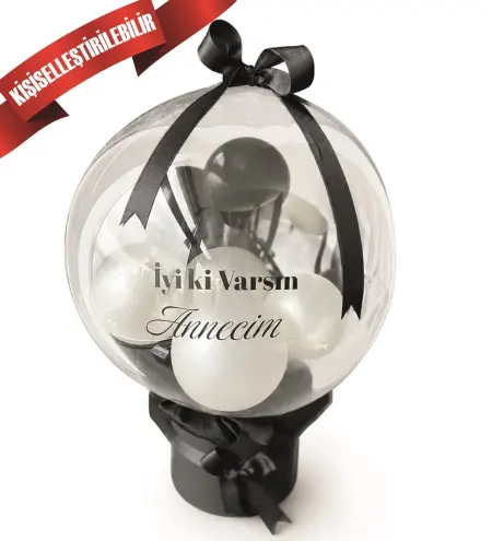İyi ki Varsın Annecim Premium Balon Kutusu