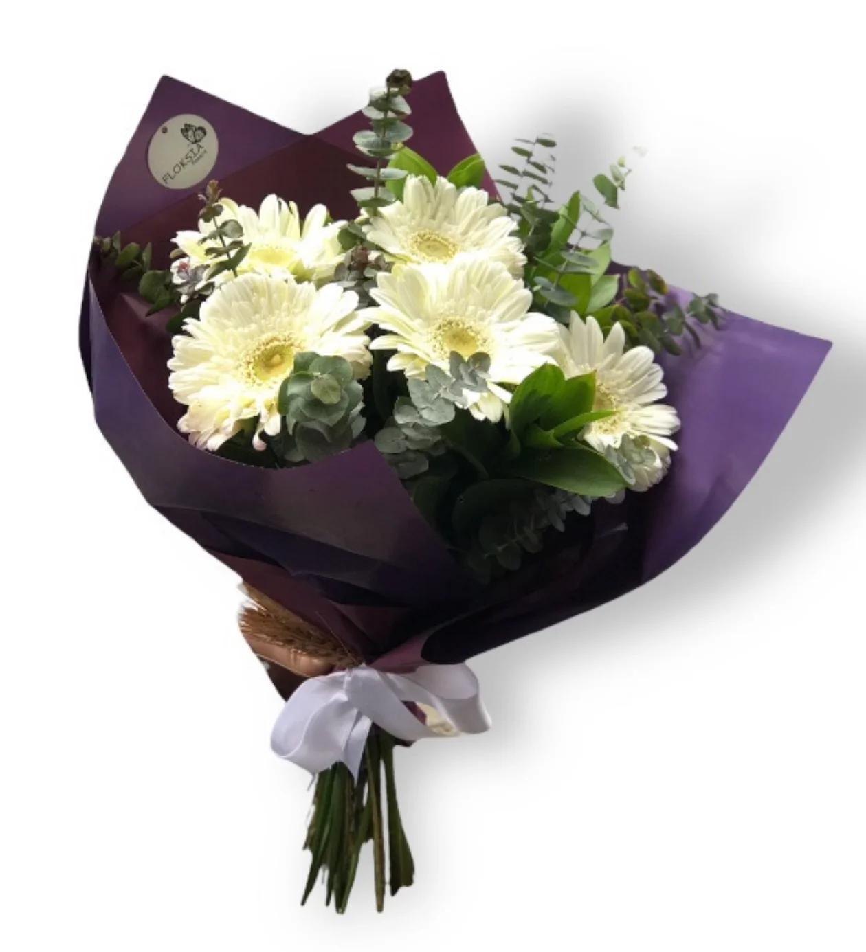 Beyaz Gerbera Buketi
