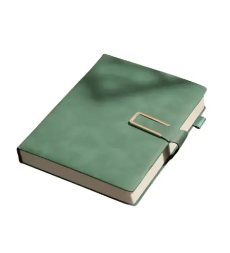 Floksia Note - Yumuşak Kapaklı ve Ayraçlı Vintage A5 Deri Defter