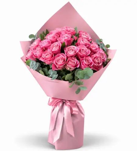 25 Li Vip Pembe Gül