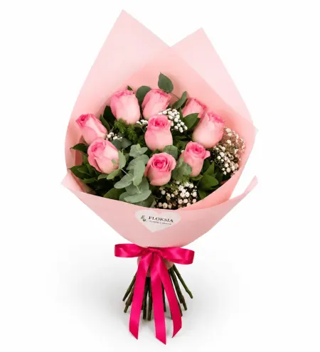Pembe Gül Buketi