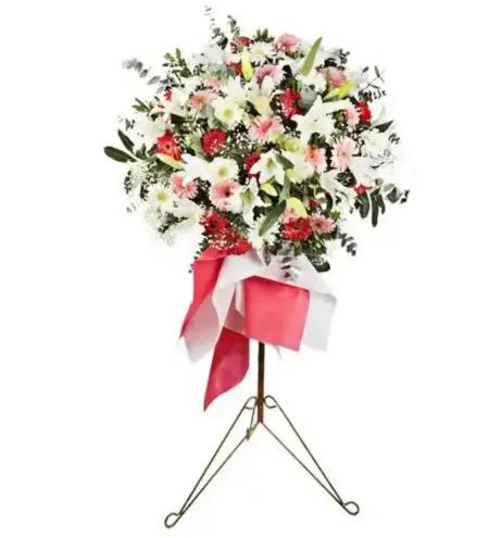 Lilyum Renkli Gerbera Ferforje